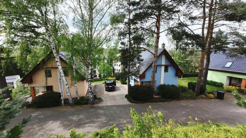 Chaty Kolodeje-Ubytovani U Reky V Soukromem Arealu-Blue Kolodeje nad Luznici Exteriör bild
